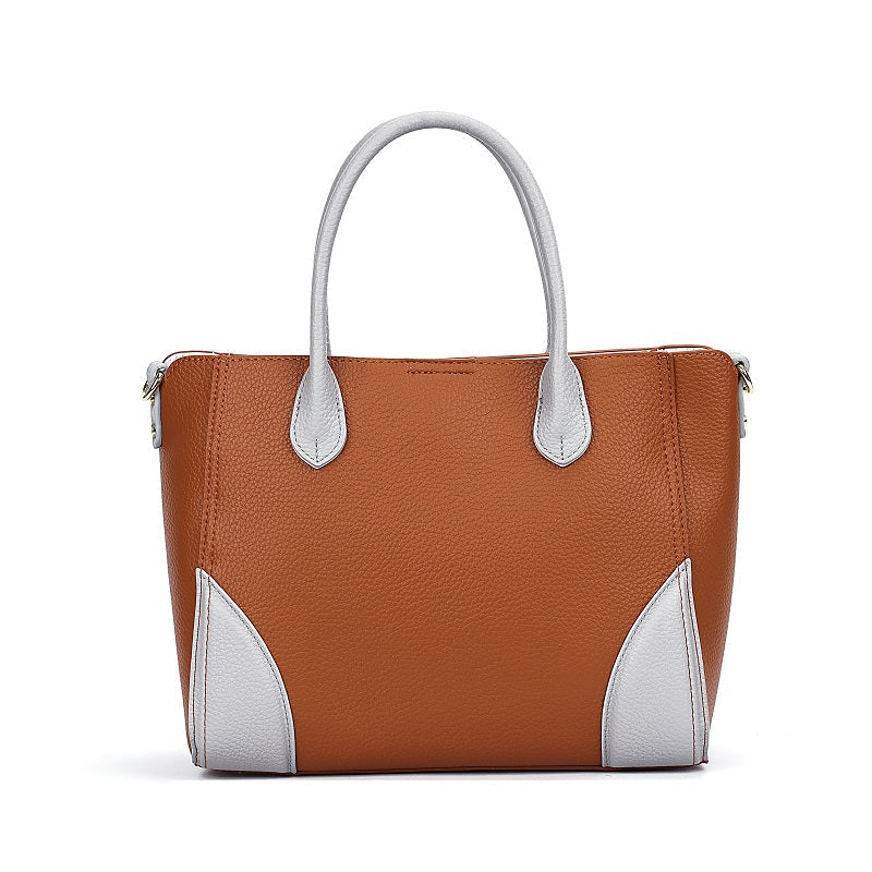 GESSY COLORBLOCK LARGE CAPACITY TOTE BAG
