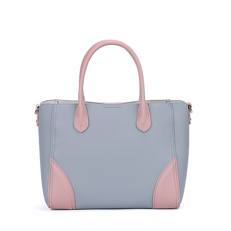 GESSY COLORBLOCK LARGE CAPACITY TOTE BAG