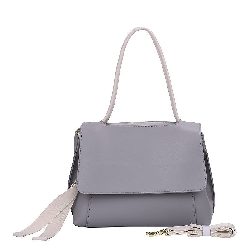 GESSY COMMUTER TOTE BAG PURE COLOR