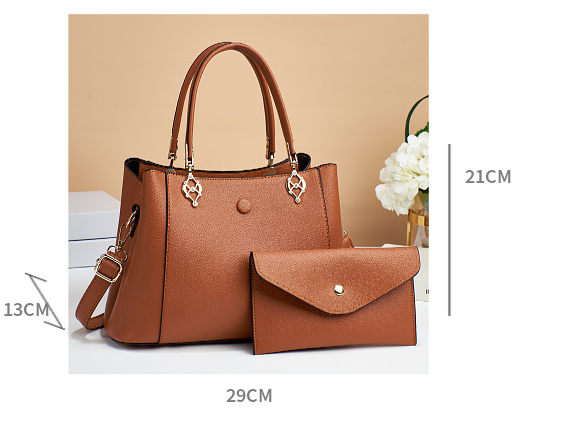 GESSY TOTE BAG AND ENVELOP BAG 2 PCS SET