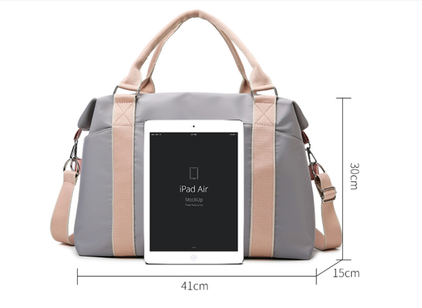 GESSY VINTAGE TRAVEL/GYM DUFFLE BAG