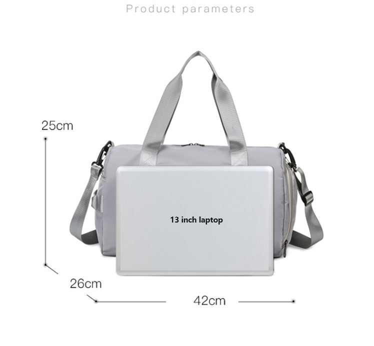 GESSY LARGE LIGHT TRAVEL/GYM DUFFLE BAG