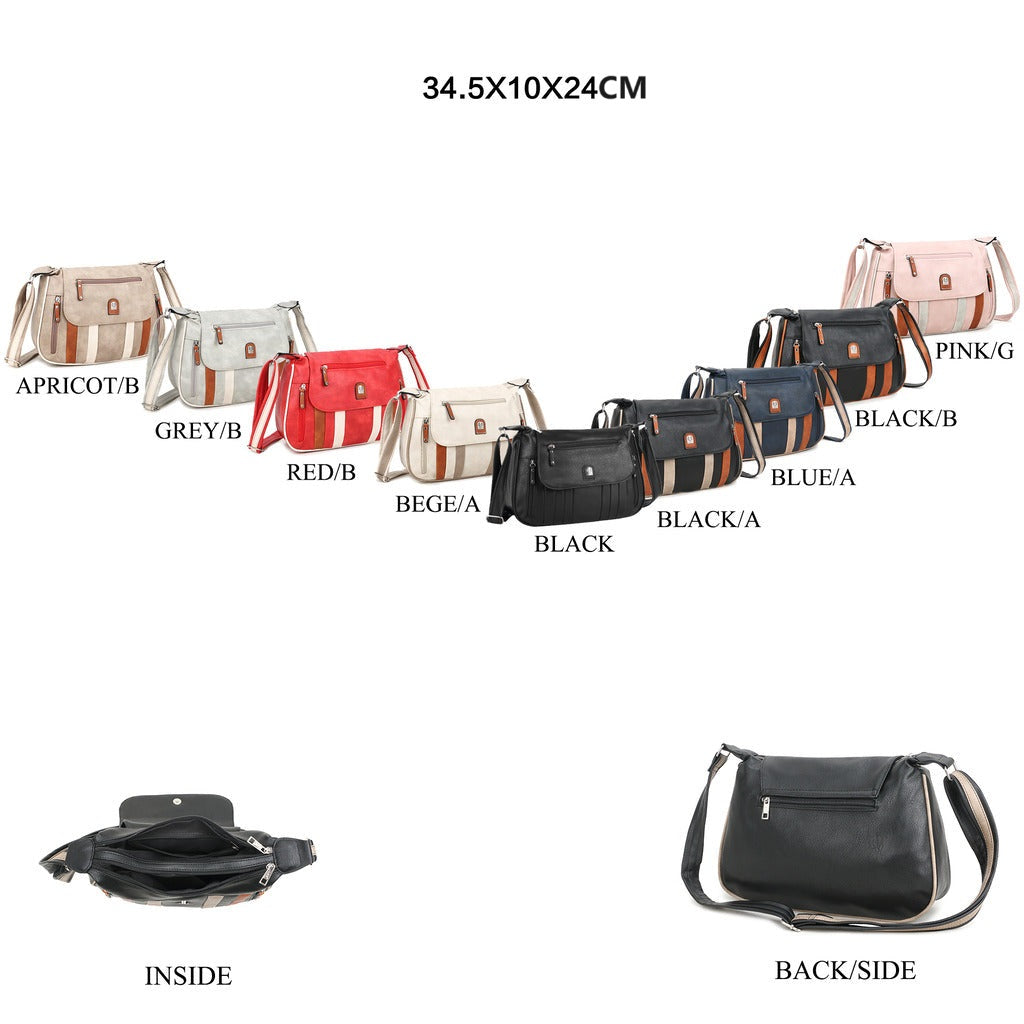 GESSY BIG CAPACITY HANDBAG IN BLACK