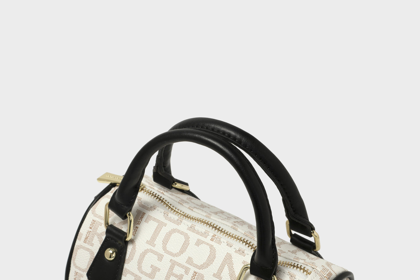 GESSY RETRO LUXURY LARGE TOTE BAG WITH SMALL HANDBAG 2 PCS SET IN WHITE
