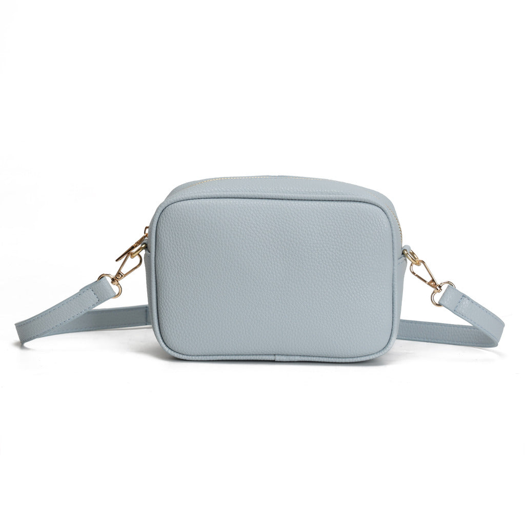 GESSY CAMERA SOLID COLOR CROSS BODY CLUTCH BAG