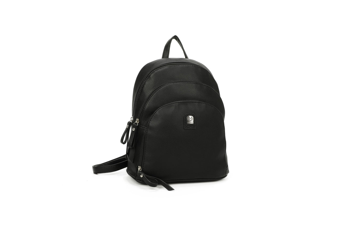 GESSY MULTI-LAYER BACKPACK IN BLACK