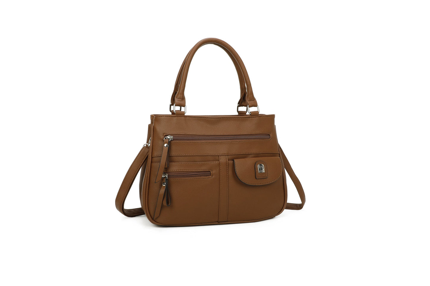 GESSY BUSINESS HANDBAG IN BROWN