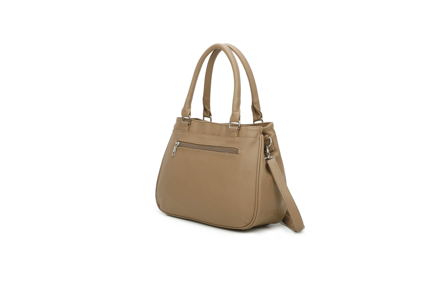 GESSY MACAROON SERIES HANDBAG IN APRICOT