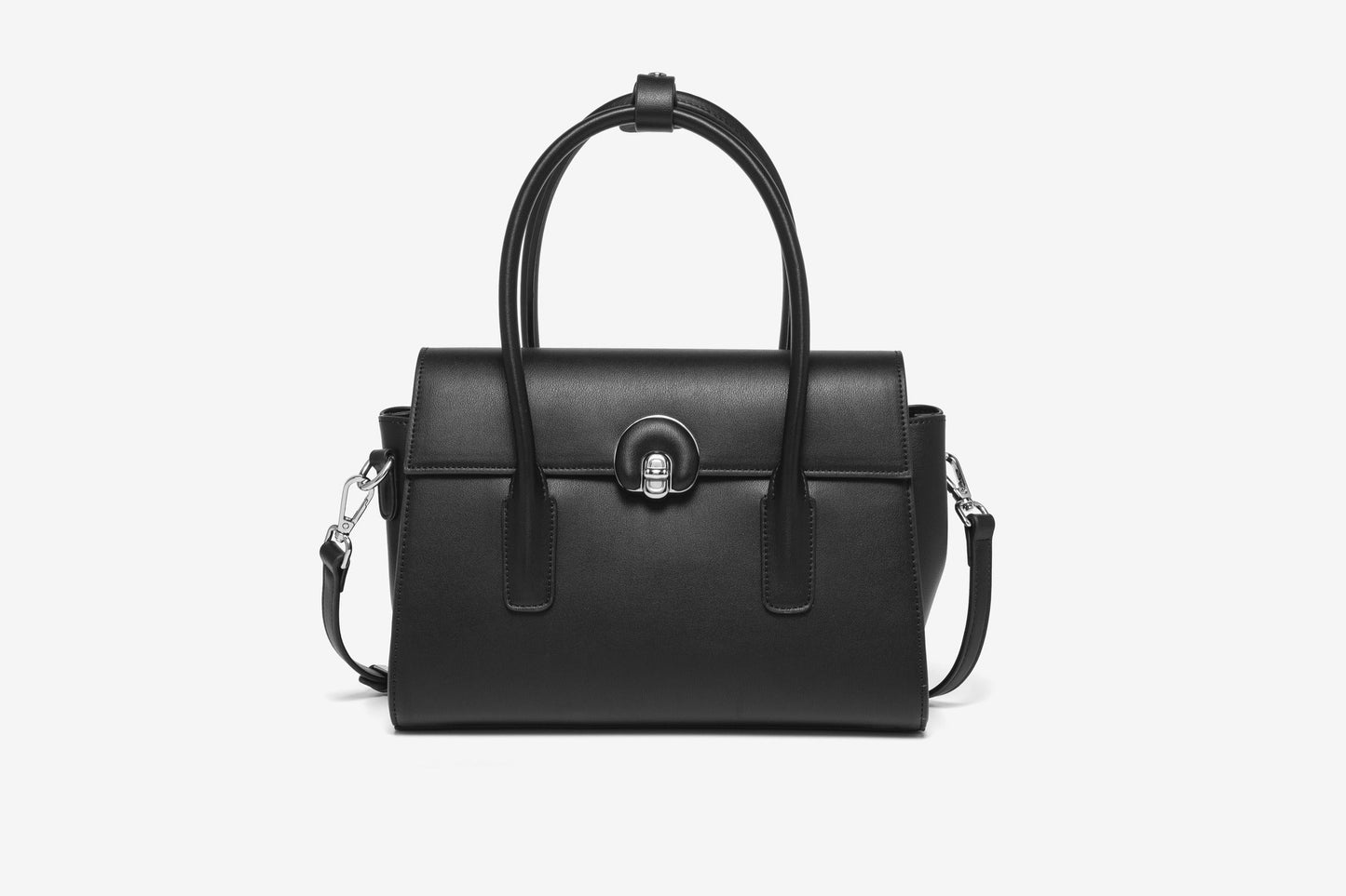 GESSY HANDBAG BEIGE KHAKI BLACK