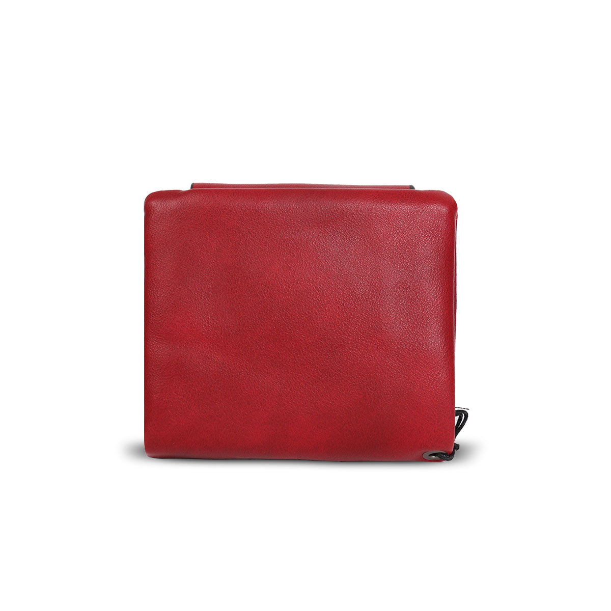 GESSY SMALL SQUARE COIN PURSE IN RED