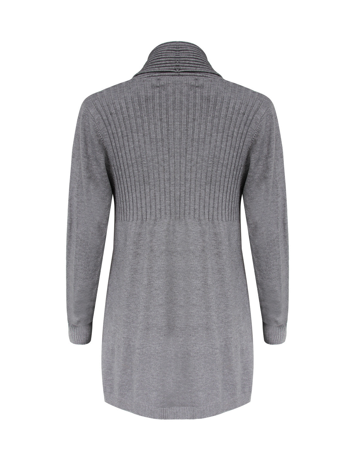 Anna Smith Ladies Fine-Kit Shawl neckline daily basic Cardigan