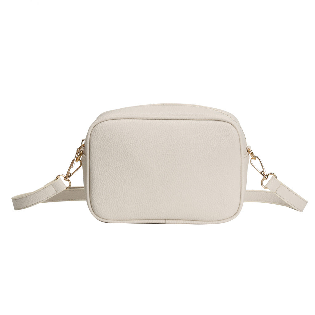 GESSY CAMERA SOLID COLOR CROSS BODY CLUTCH BAG