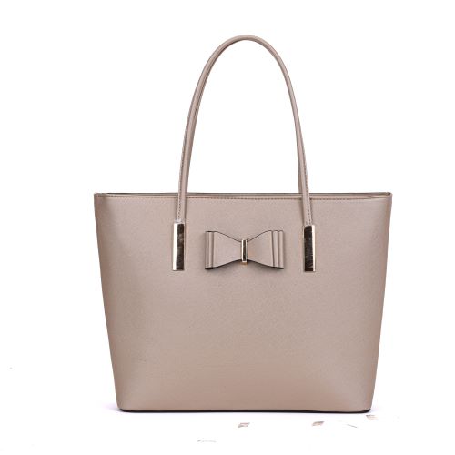 GESSY BOW TIE DECOR TOTE BAG