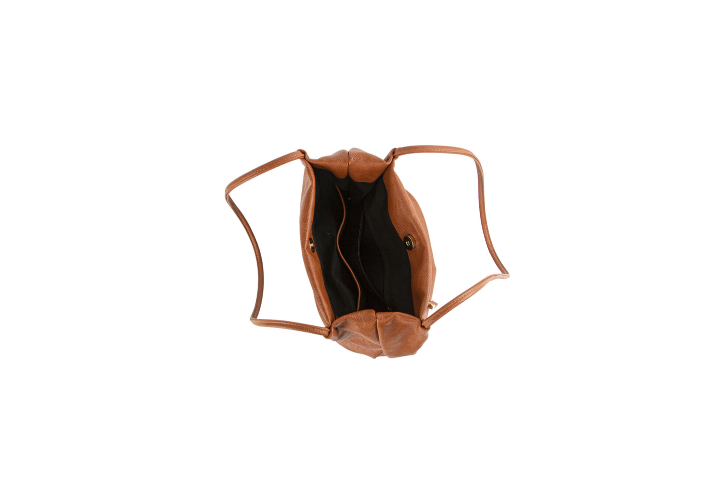 GESSY SOLID COLOR SHOULDER BAG LONG SHOULDER STRAP IN TAN