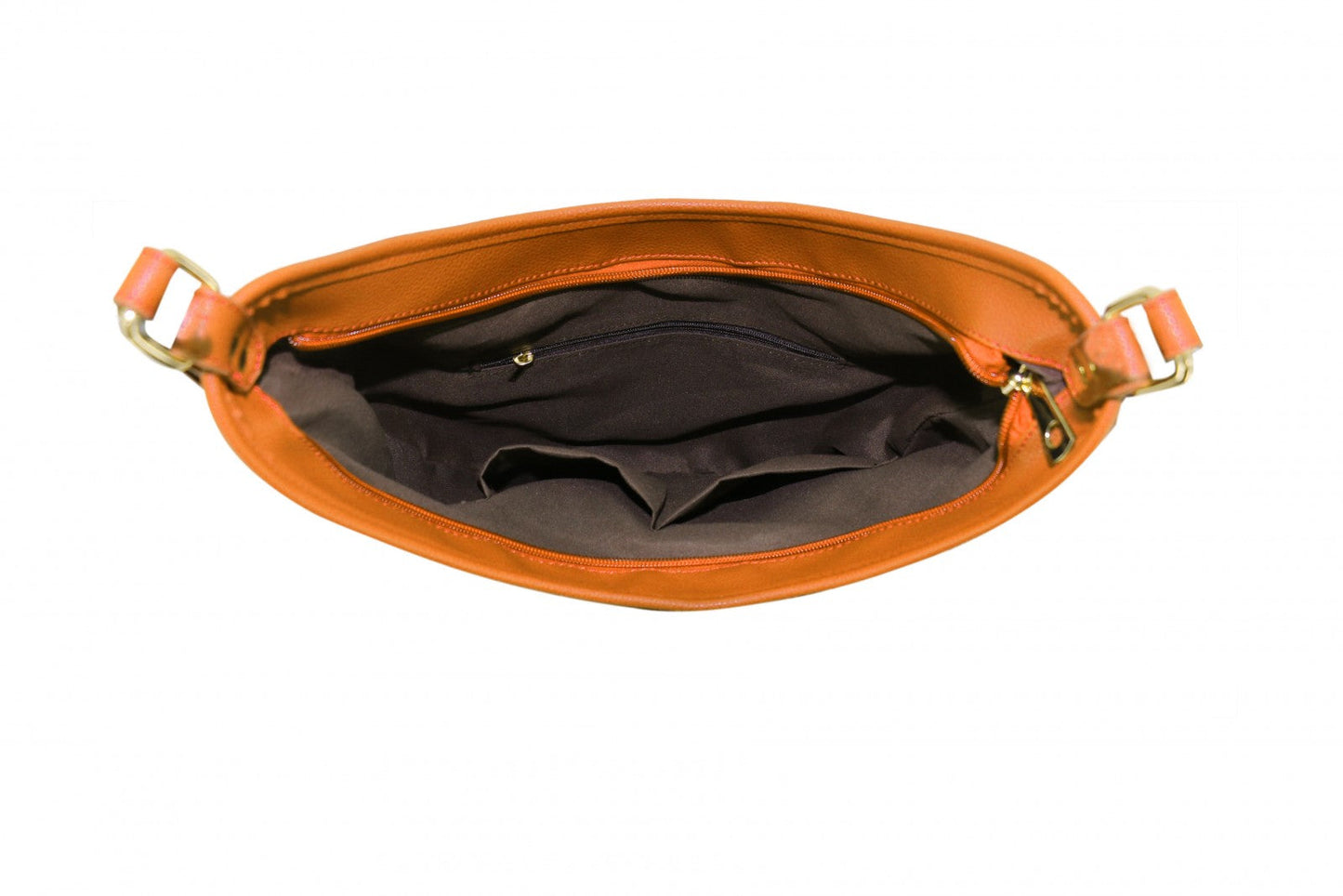 GESSY TASSEL COWGIRL FRINGE DECOR SOFT FAUX LEATHER HANDBAG IN BROWN