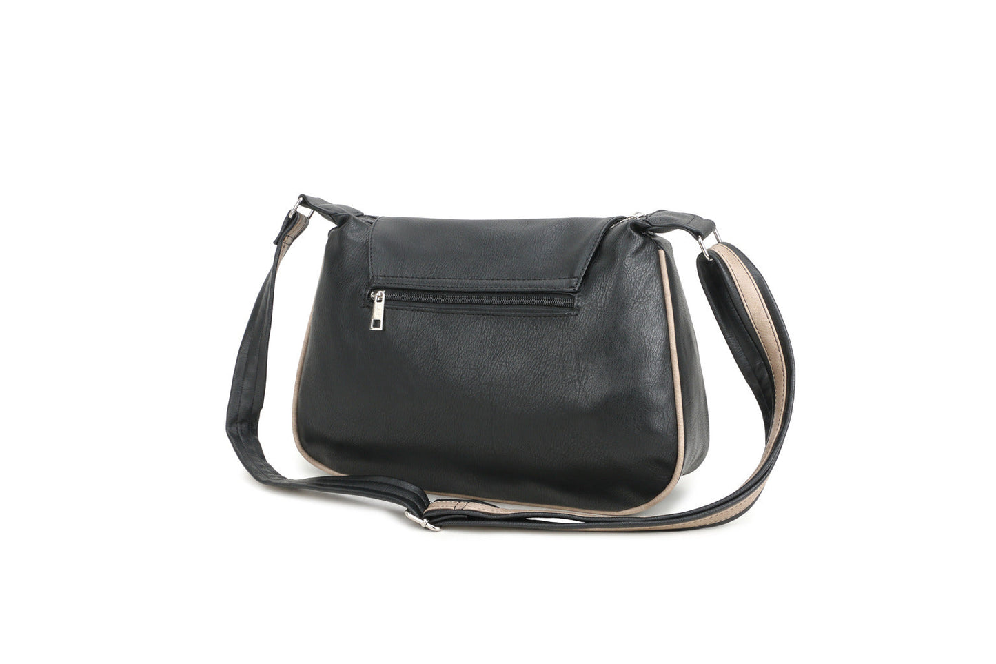 GESSY BIG CAPACITY HANDBAG IN BLACK