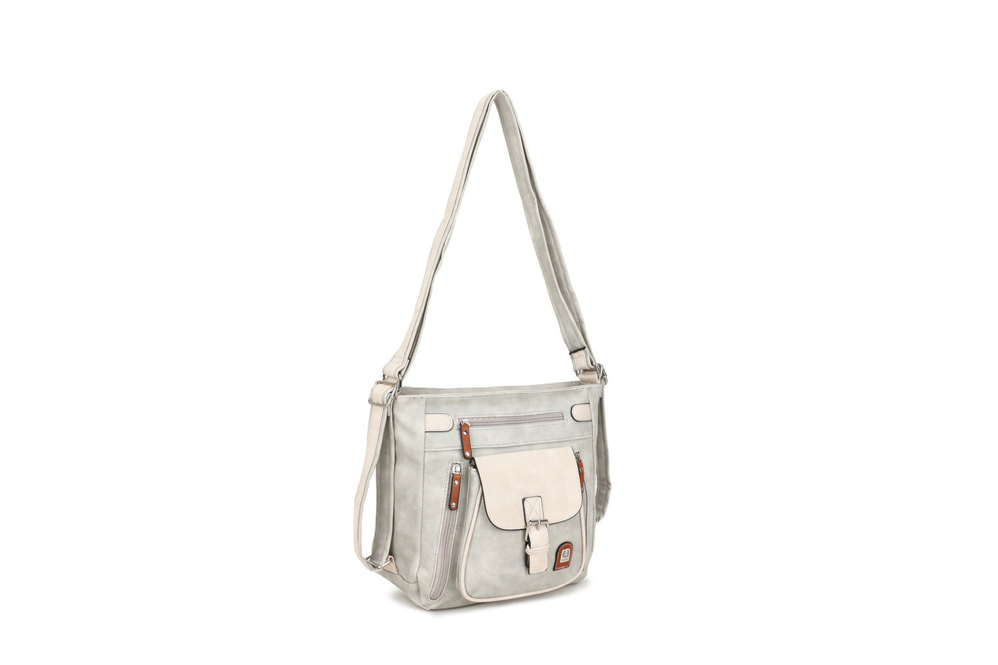 GESSY COLORBLOCK YOUTHFUL BAG IN GREY