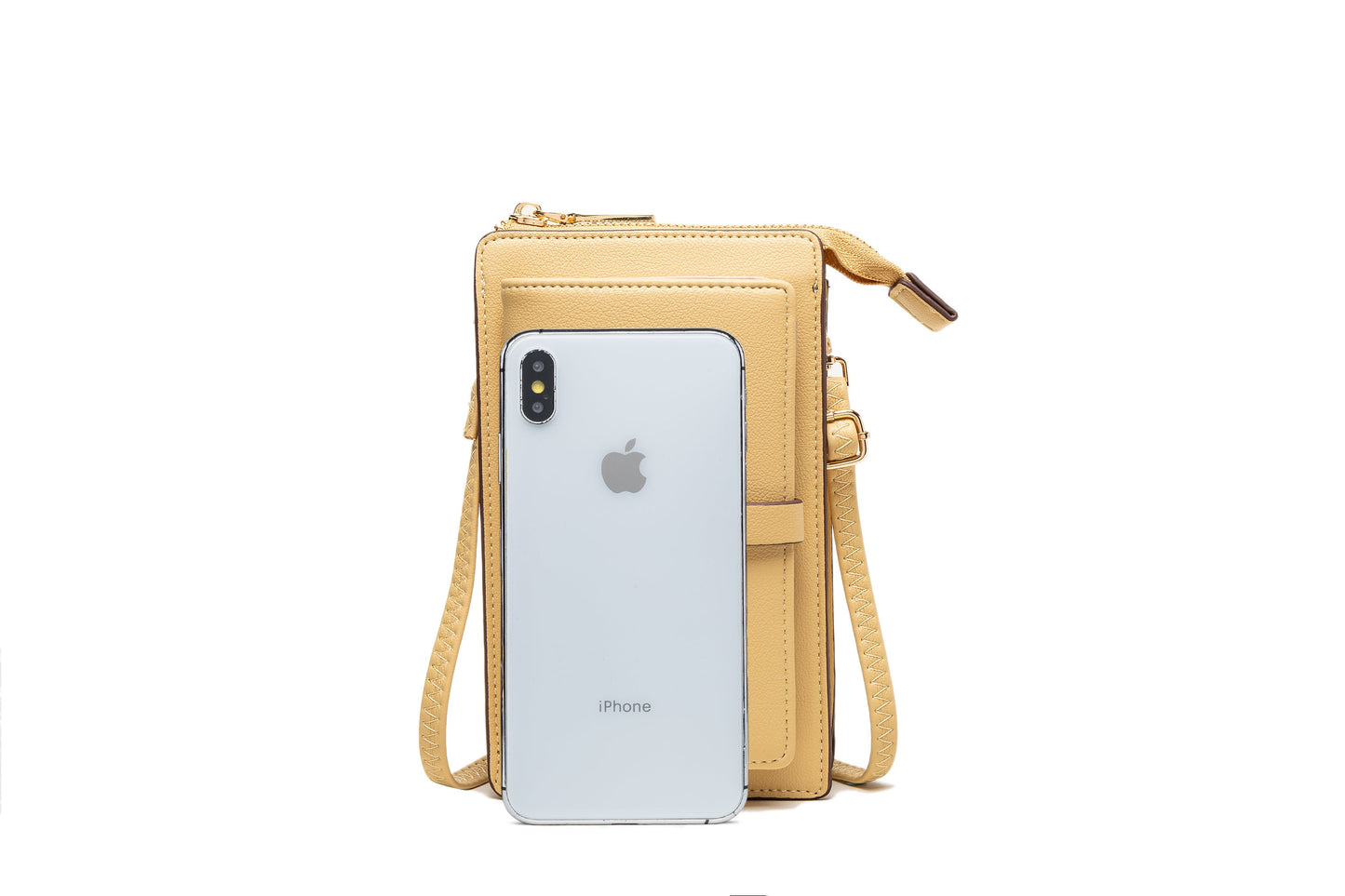 GESSY CROSSBODY MOBILE PHONE PURSE IN PINK