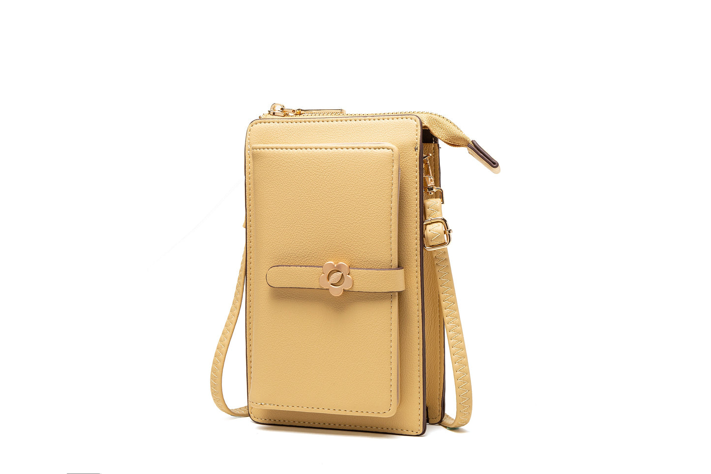 GESSY CROSSBODY MOBILE PHONE PURSE IN PINK