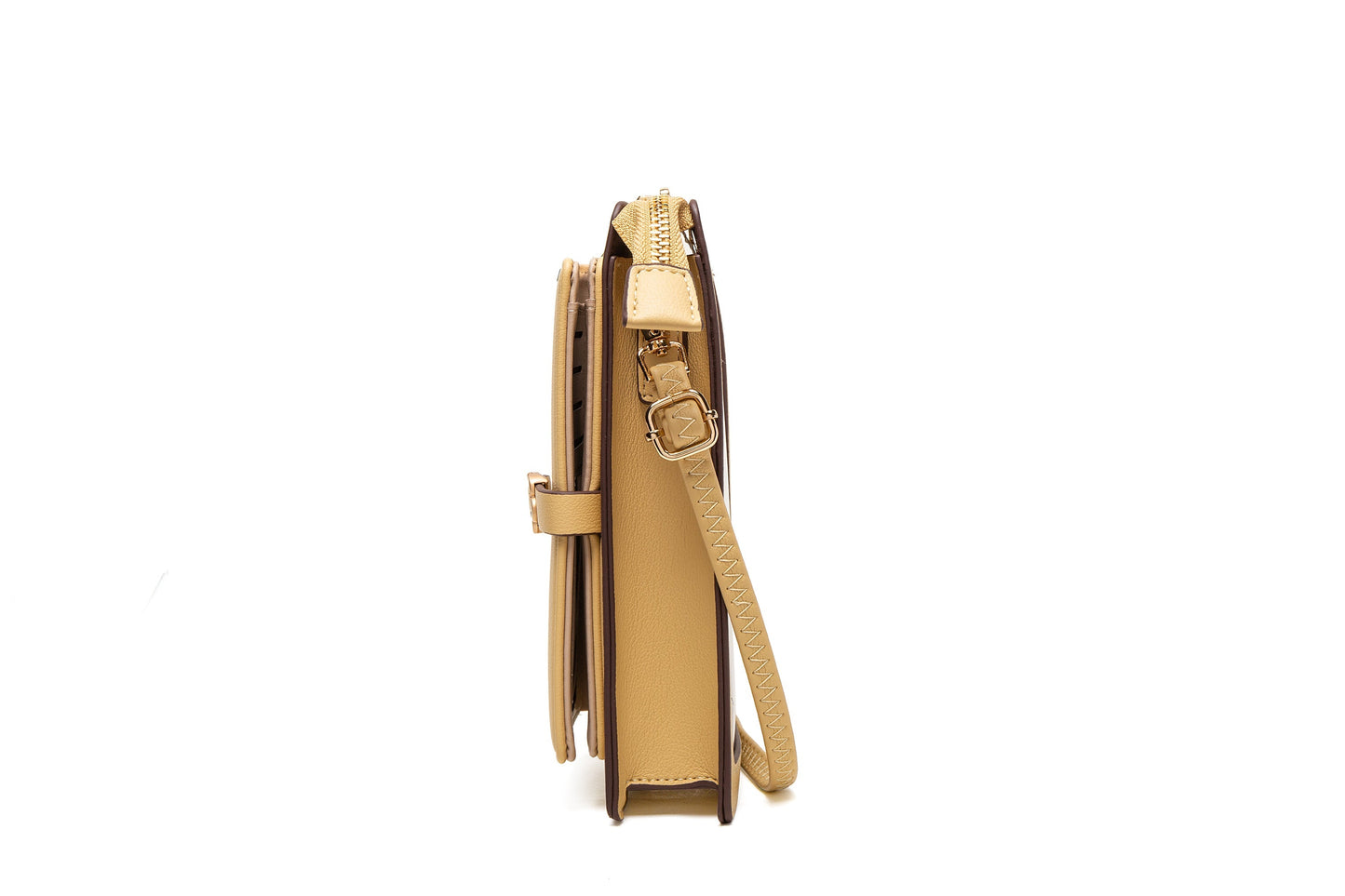 GESSY CROSSBODY MOBILE PHONE PURSE IN BROWN
