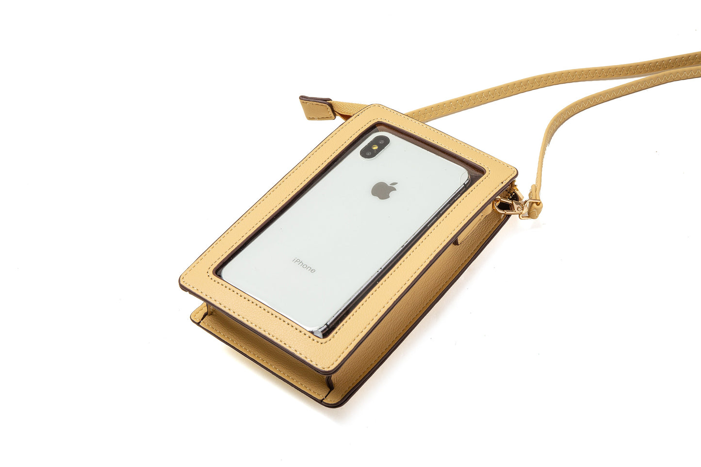 GESSY CROSSBODY MOBILE PHONE PURSE IN PINK