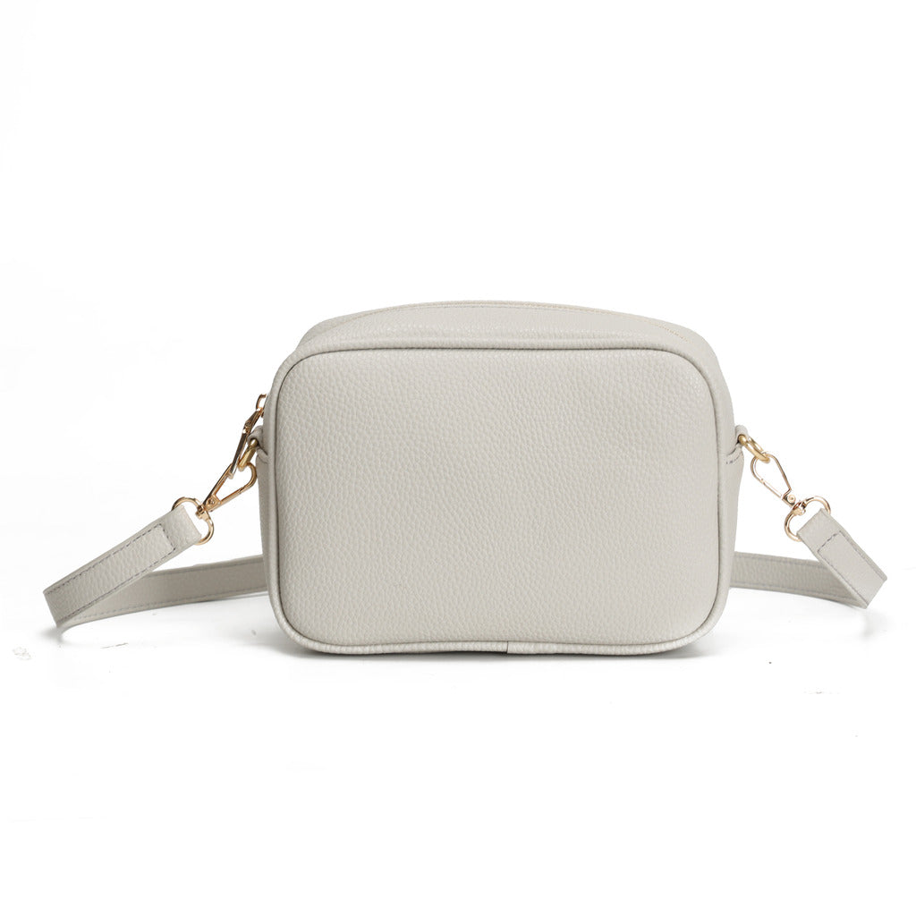 GESSY CAMERA SOLID COLOR CROSS BODY CLUTCH BAG