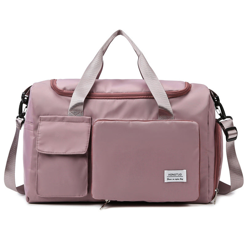 GESSY LARGE TRAVEL/GYM DUFFLE BAG WITH MULTI-POCKETS