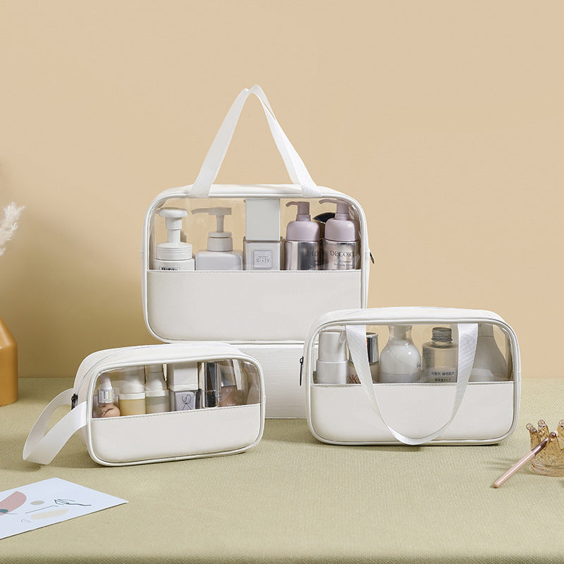 GESSY COSMETIC BAG IN WHITE