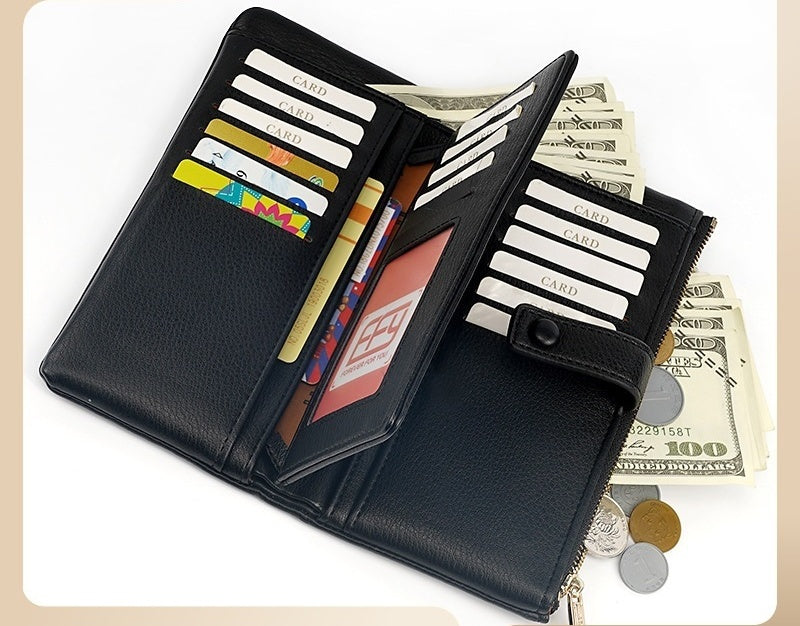 GESSY FUCTIONAL LONG WALLET PURSE