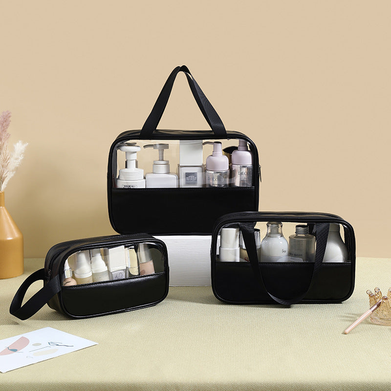 GESSY COSMETIC BAG IN BLACK