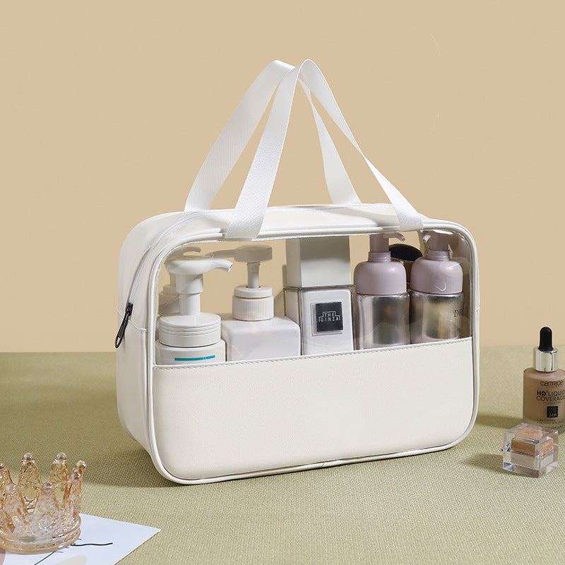 GESSY COSMETIC BAG IN WHITE