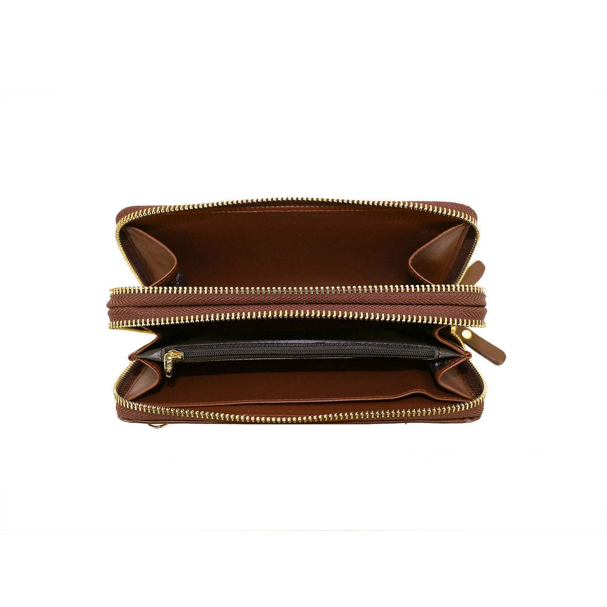 LYDC BOW DETAILED PURSE IN COFFEE