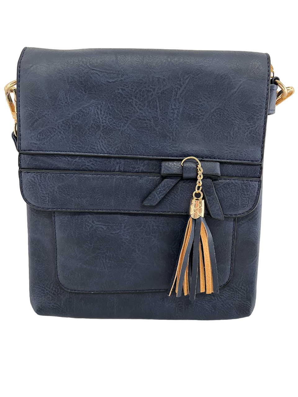 GESSY BOW-TIE HANDBAG IN BLUE