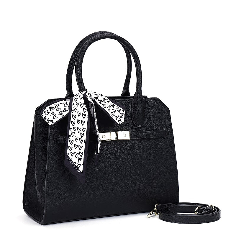 GESSY TOTE BAG WITH RIBBON