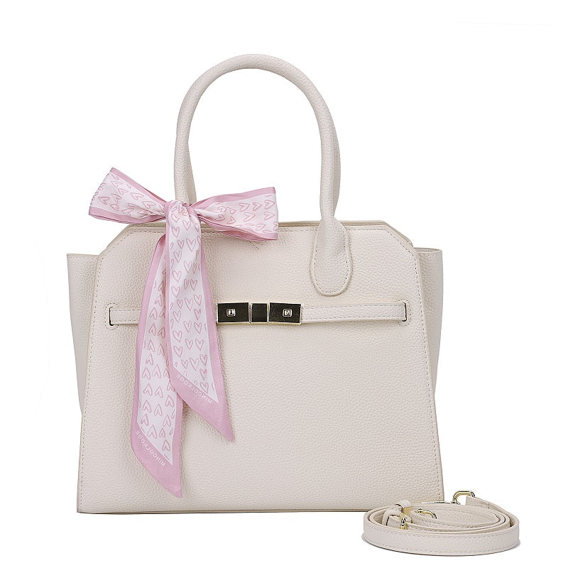 GESSY TOTE BAG WITH RIBBON