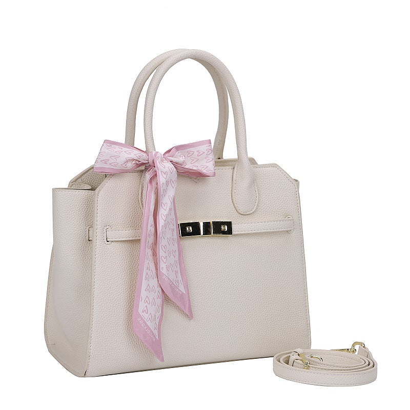 GESSY TOTE BAG WITH RIBBON