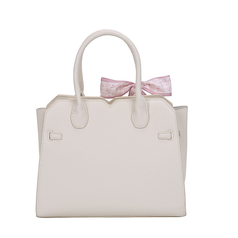GESSY TOTE BAG WITH RIBBON