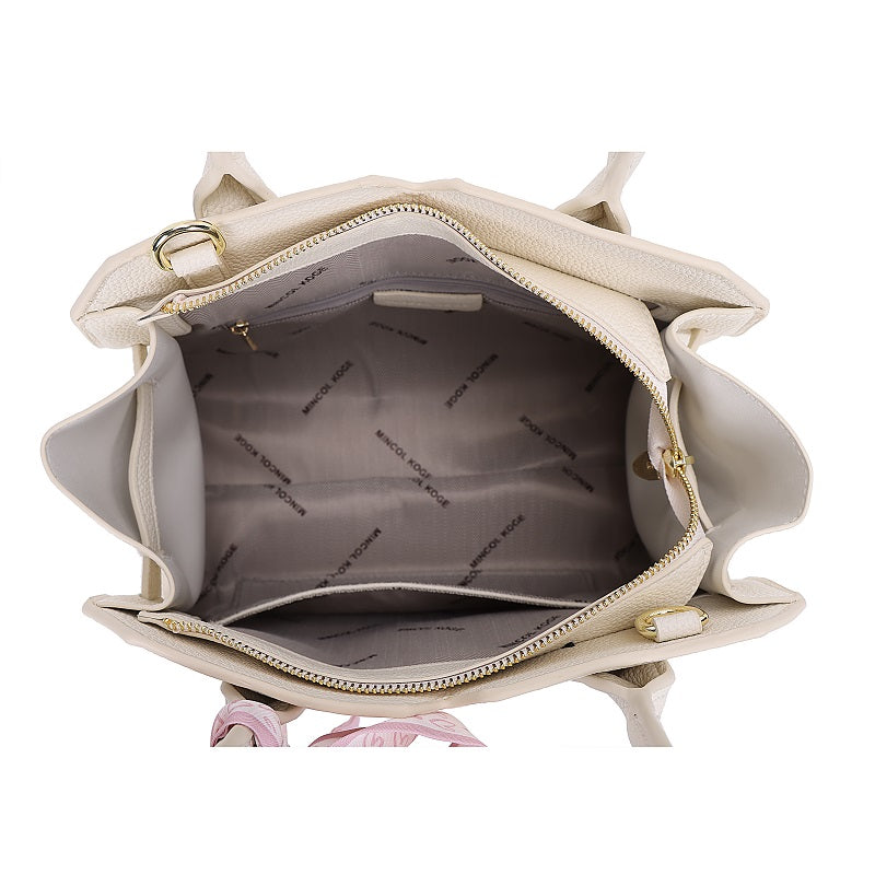 GESSY TOTE BAG WITH RIBBON