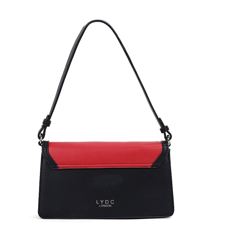 GESSY STRIPED EDGE LINEN BAG