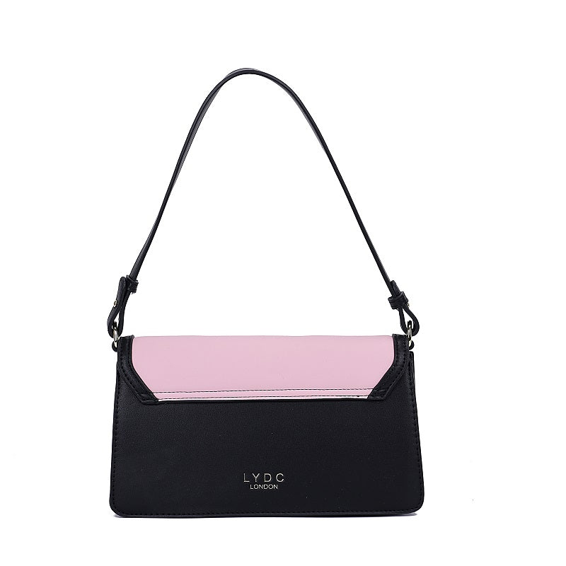 GESSY STRIPED EDGE LINEN BAG