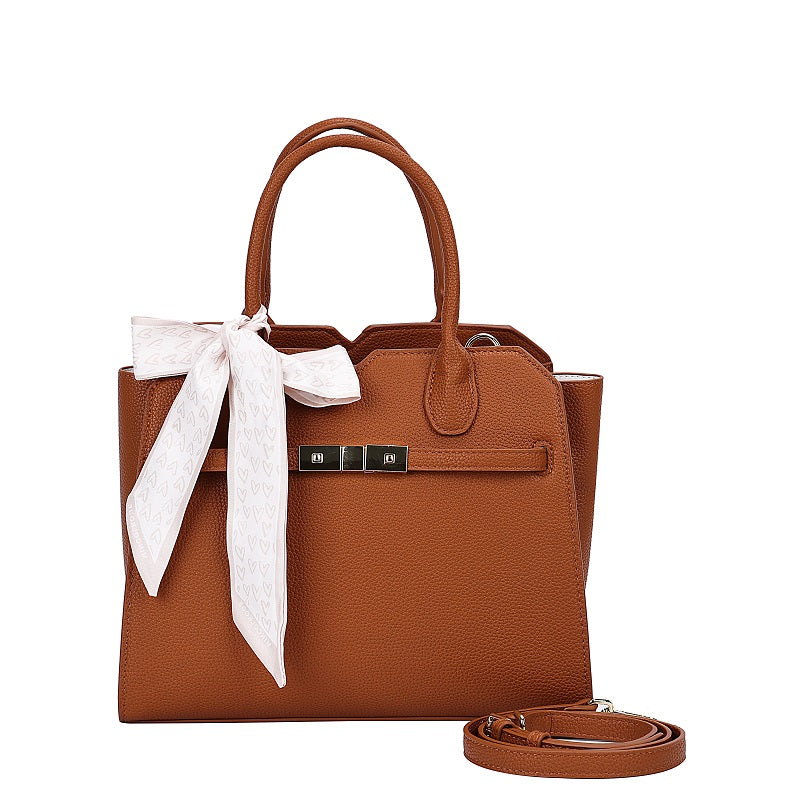 GESSY TOTE BAG WITH RIBBON