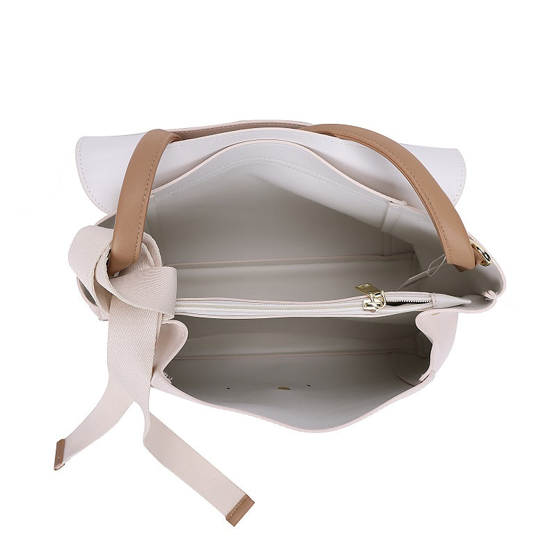 GESSY COMMUTER TOTE BAG PURE COLOR