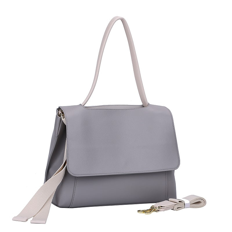 GESSY COMMUTER TOTE BAG PURE COLOR