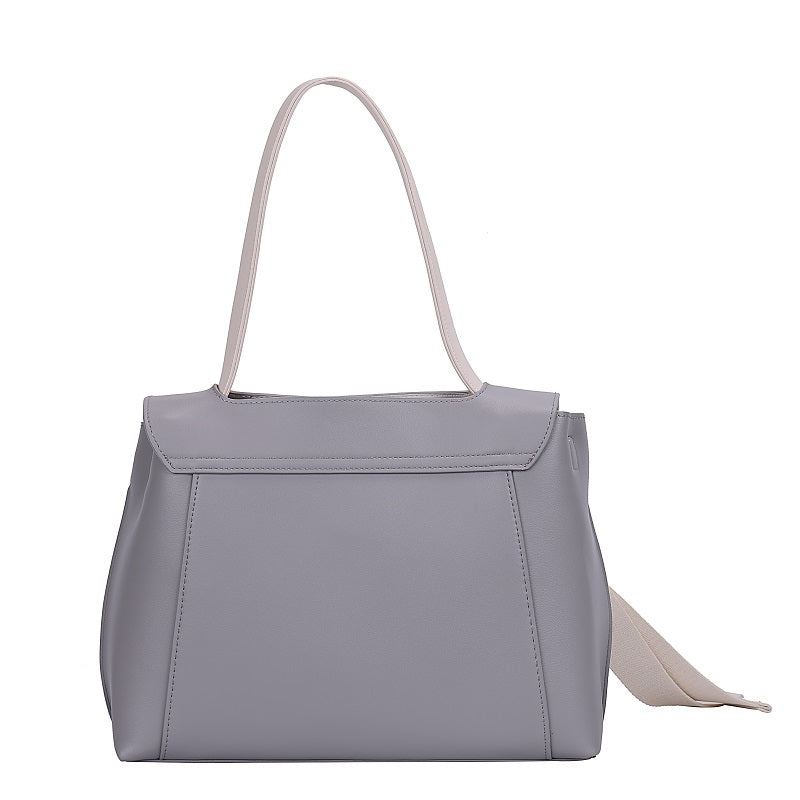 GESSY COMMUTER TOTE BAG PURE COLOR