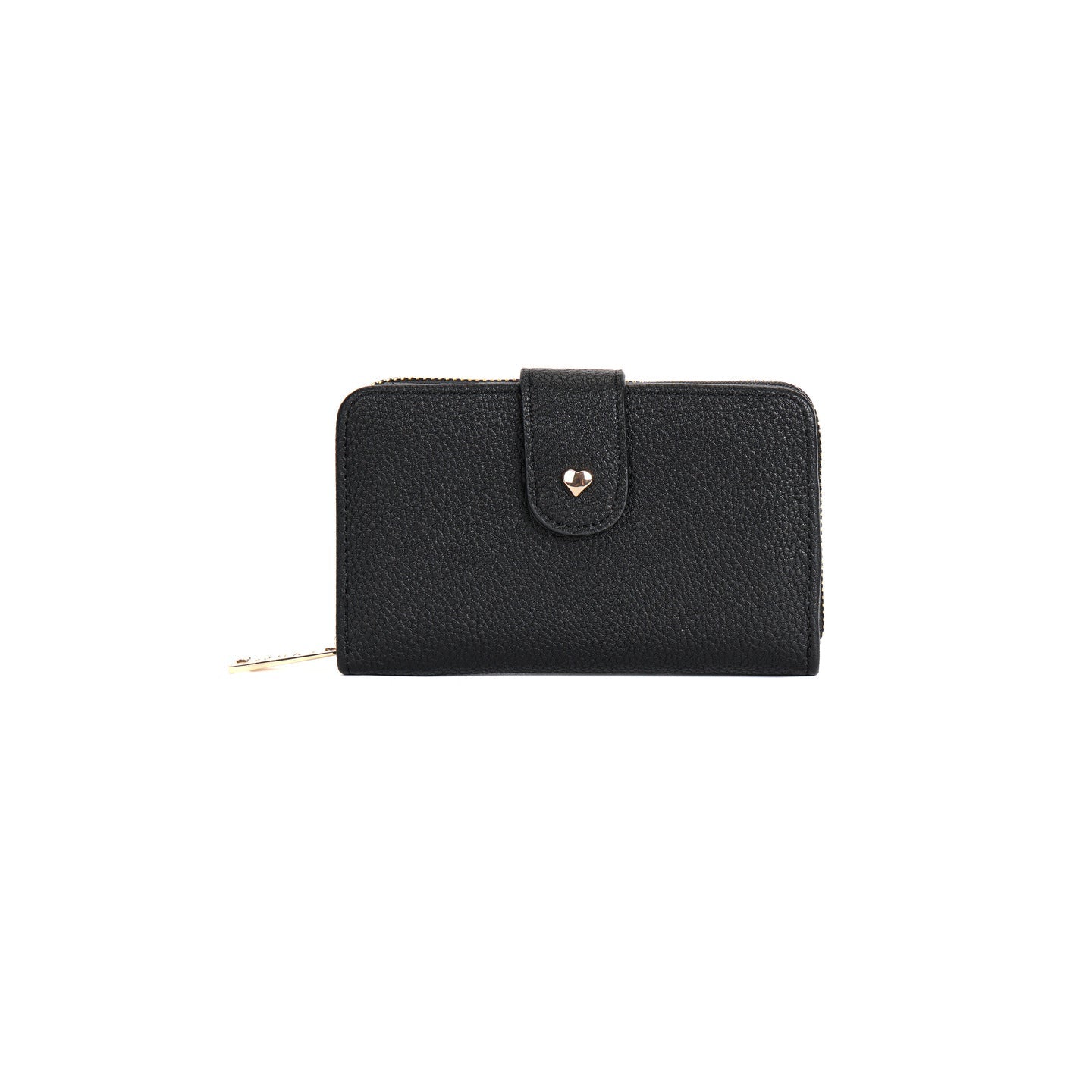 LYDC HEART SHAPE BUTTON SHORT PURSES