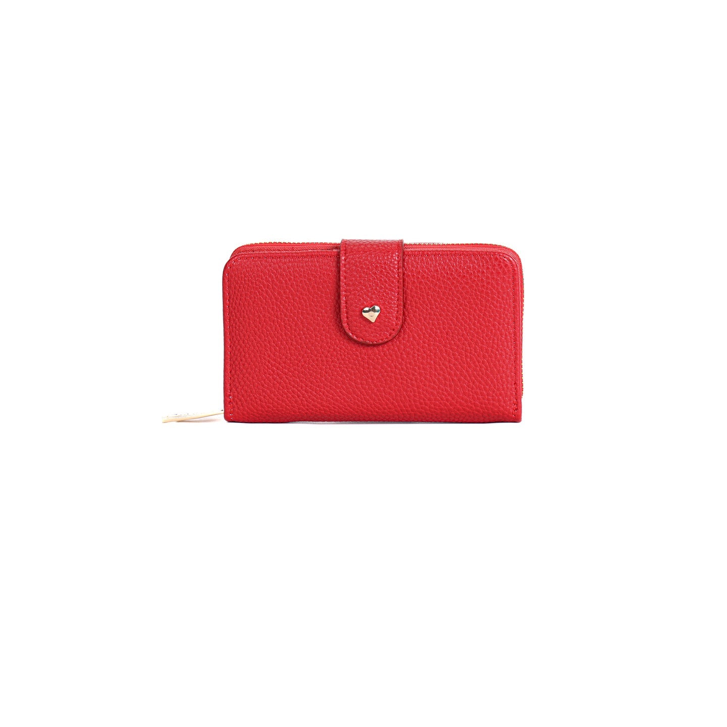 LYDC HEART SHAPE BUTTON SHORT PURSES