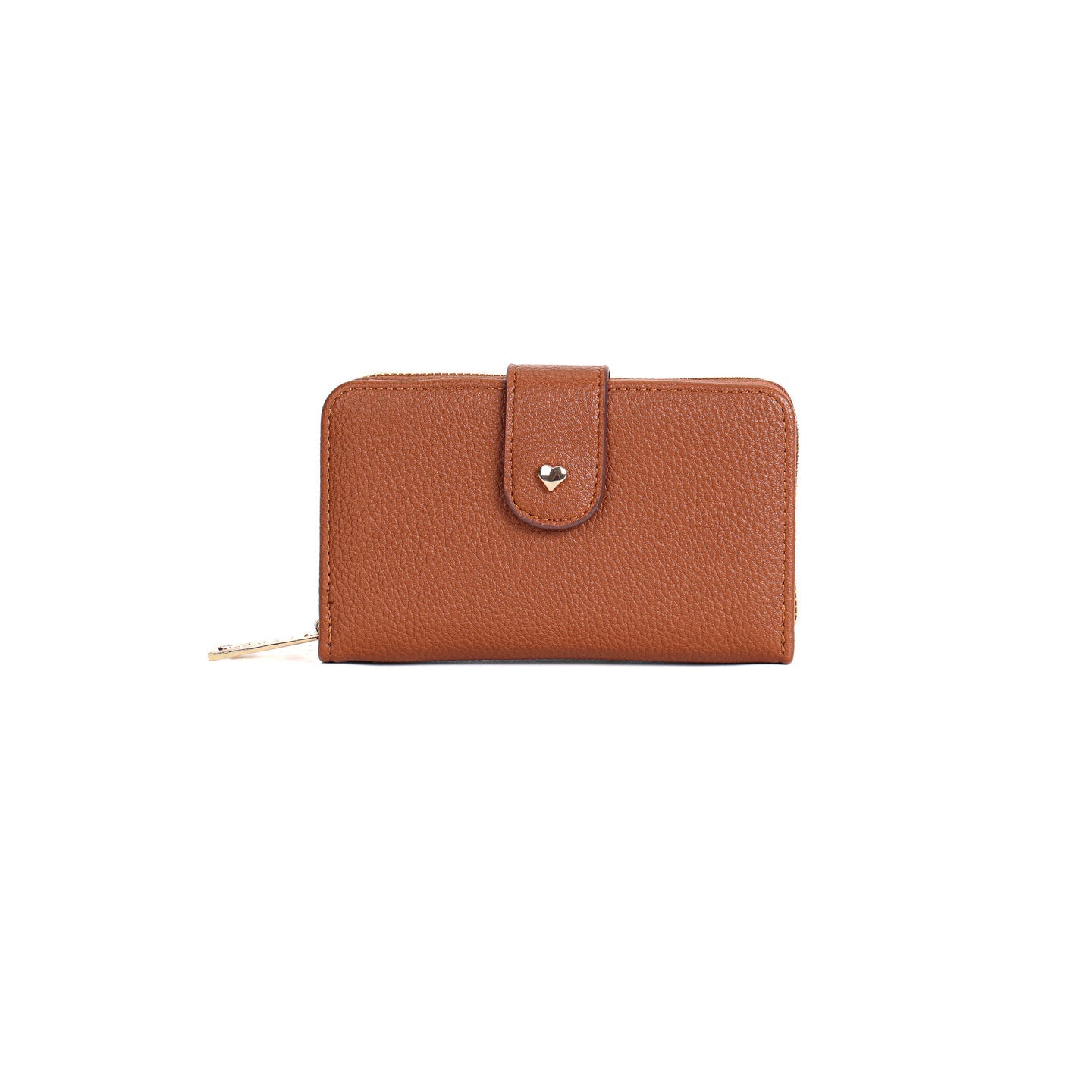 LYDC HEART SHAPE BUTTON SHORT PURSES