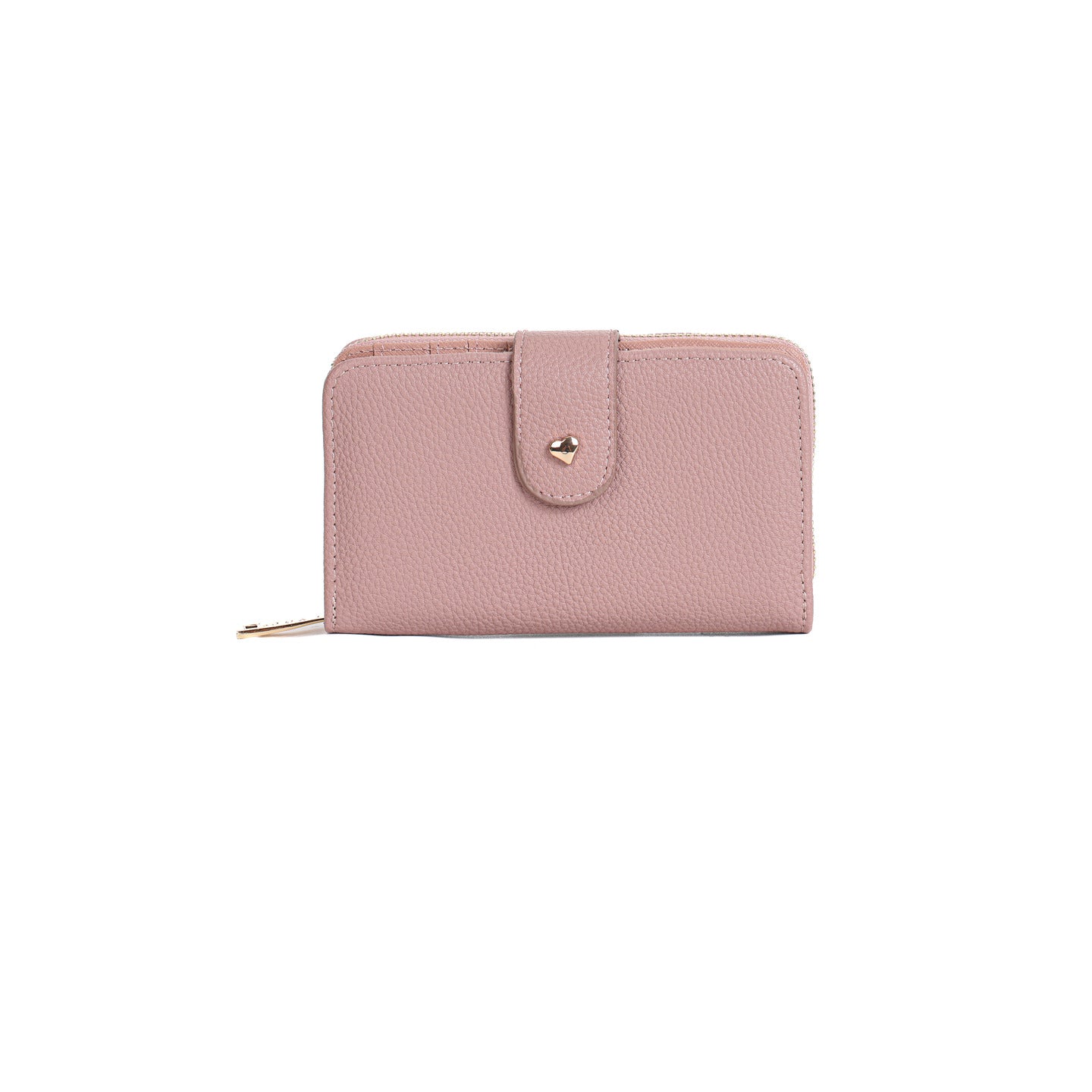 LYDC HEART SHAPE BUTTON SHORT PURSES