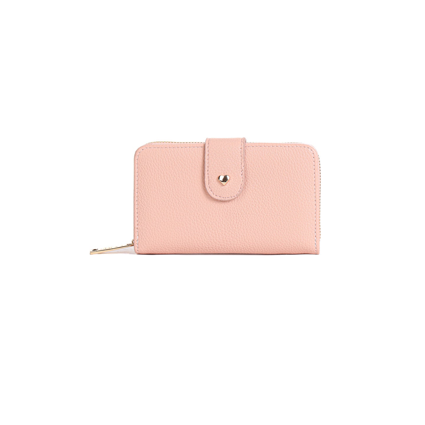 LYDC HEART SHAPE BUTTON SHORT PURSES