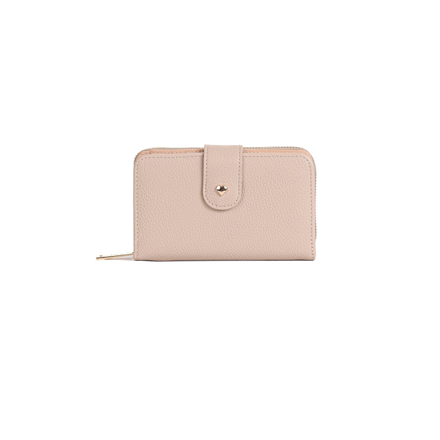 LYDC HEART SHAPE BUTTON SHORT PURSES